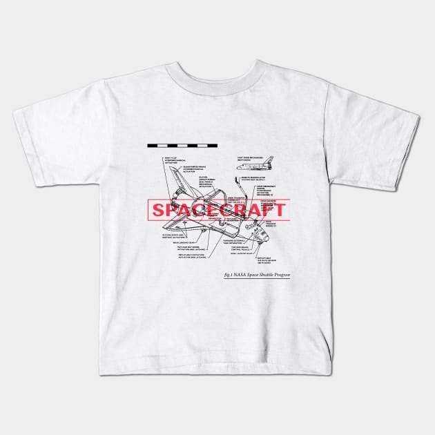 NASA Space Shuttle Program Kids T-Shirt by ForEngineer